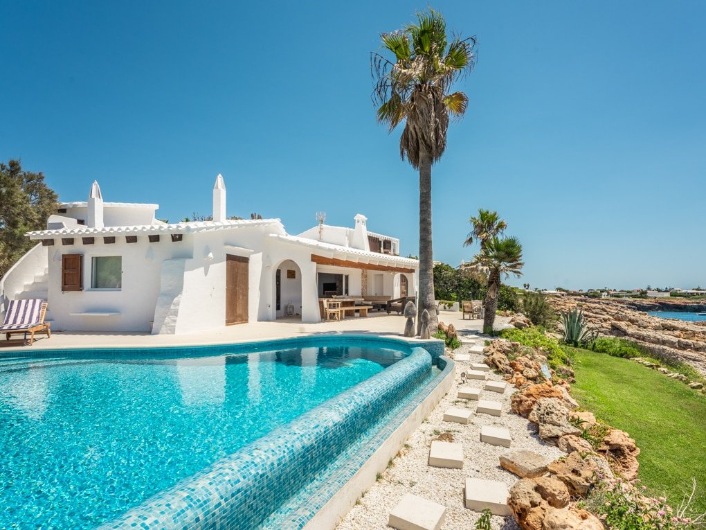 Villa right on the coast in Cap Den Font, Menorca gallery image 3