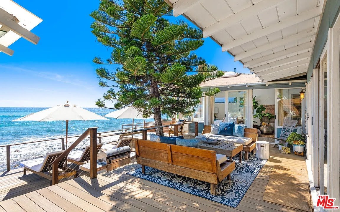 Oceanfront Malibu home
