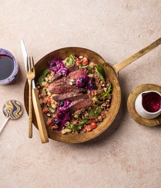 Photo of Berry Sauce & Ostrich