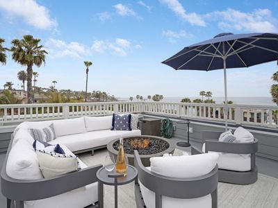 Designer Lux Beach House | OceanView, AC, Fire Pit