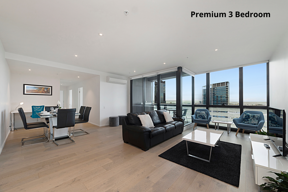 Premium 3 Bedroom with Bay & River Views