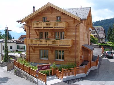 Chalet Balthazar 3 – Central Villars, Garden ★★★★★