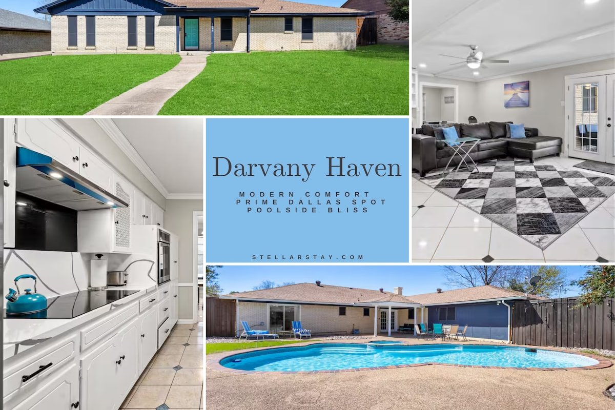 Darvany Haven: Pool & Spa Retreat @ Prime Location gallery image 2