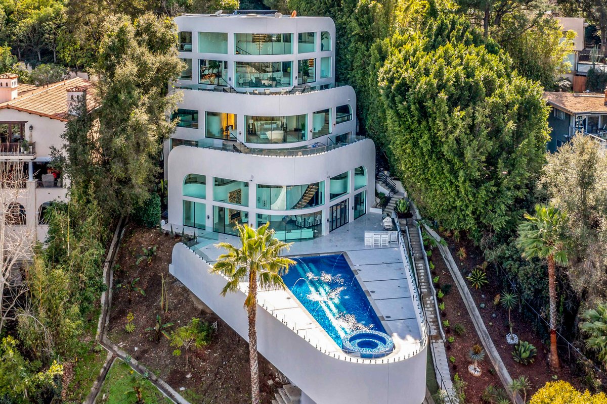 Bel Air Yacht Mansion w/ 50 ft pool and 300° views