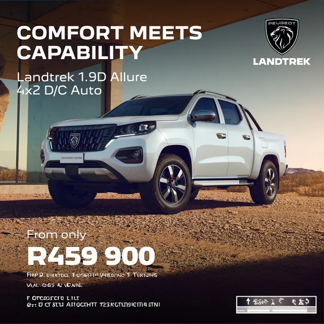 Peugeot Landtrek 1.9D Allure 4X2 D/C Auto