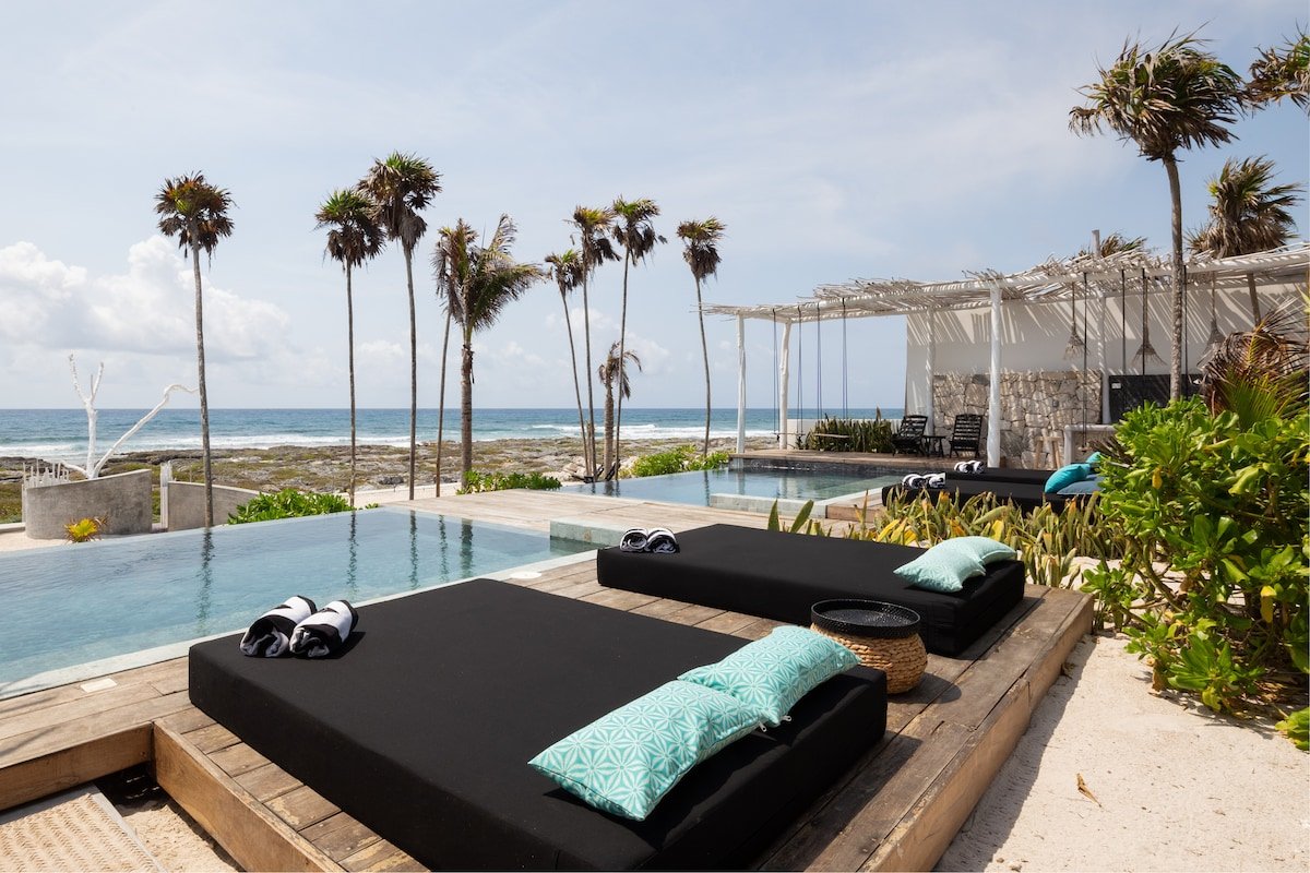 Private Beachfront Tulum Estate • Starlink & Staff gallery image 3