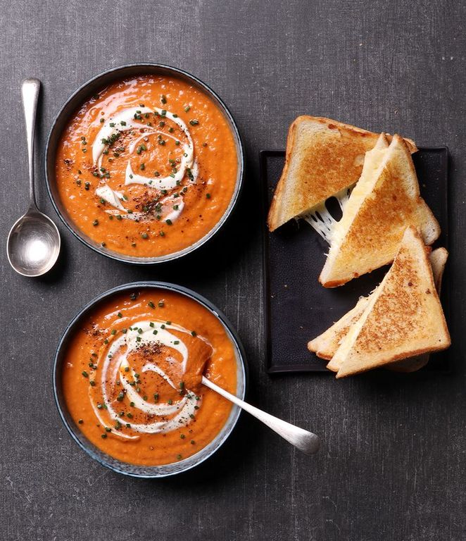 Photo of TOMATO & ROAST SWEET POTATO SOUP