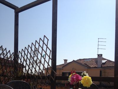 TINTORETTO 1 CON TERRAZZA IN LEGNO SOPRA IL TETTO