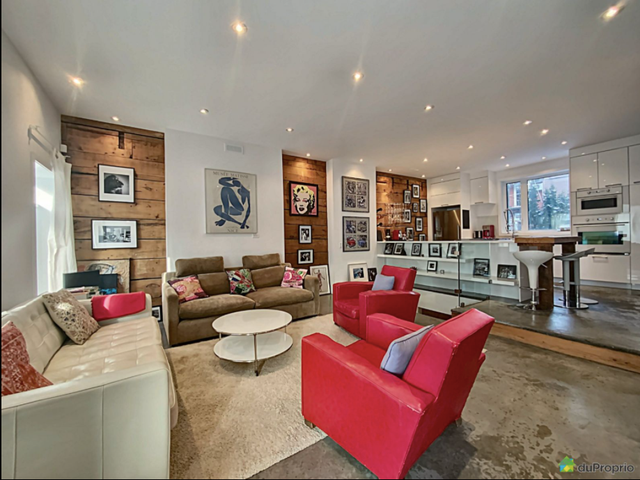 Spacieuse maison de ville Plateau Mont-Royal.