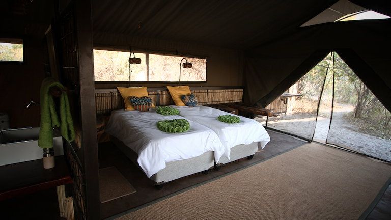 Jackalberry Tented Camp Honeymoon Double Rooms