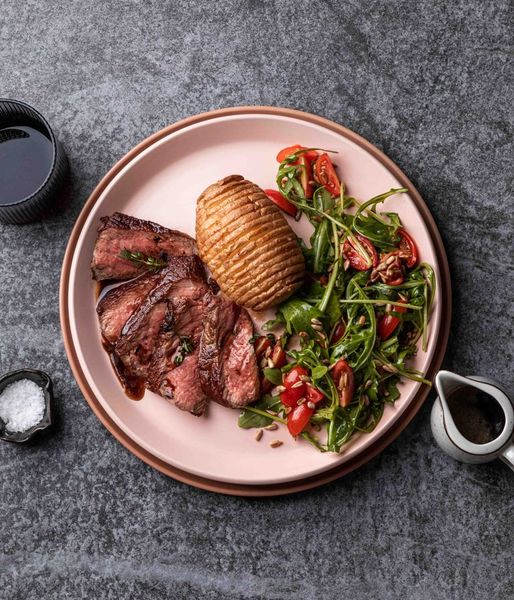 Photo of Butter-basted Beef & Hasselback Potato