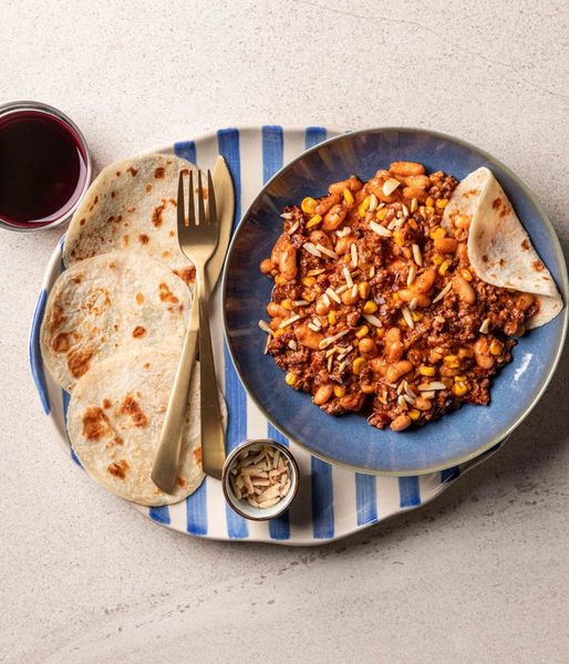 Photo of Creamy Tomato Beef Roti