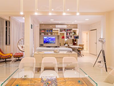 Solar dos Arcos | Cobertura c/ jardim entre praias