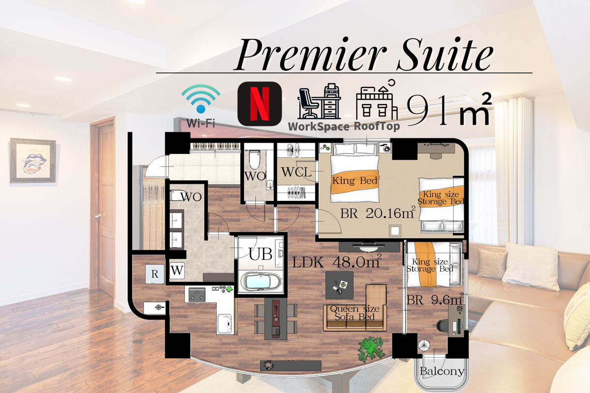 Zen Luxe Retreat: Roomy & Serene 6min to Shinjuku