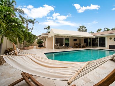 Florida Getaway: near beach, heated saltwater pool