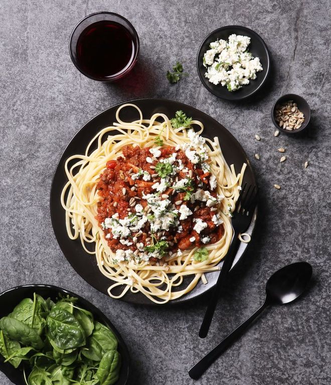 Photo of Warwick’s Luxury Spaghetti Bolognese