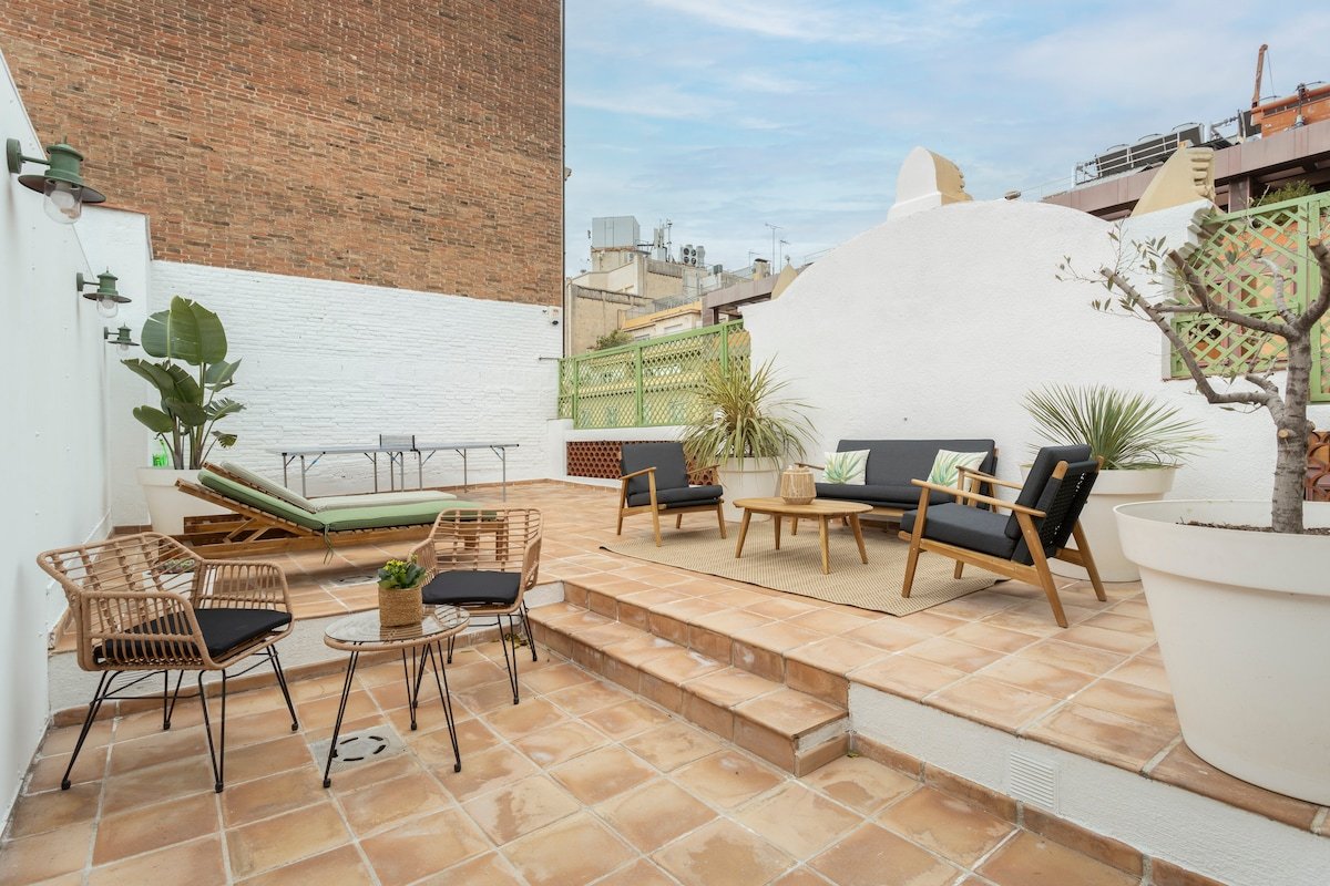 Passeig de gracia Penthouse with 2 private terrace gallery image 4