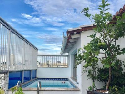 cobertura com piscina e churrasqueira