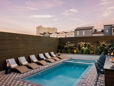 Modern New Homes | Heated Pools and Spas