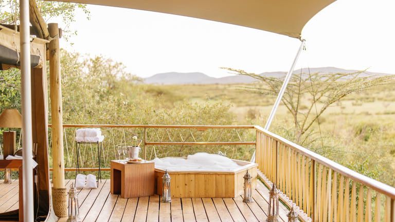 Mara Bushtops Camp Luxury Tent-Suite