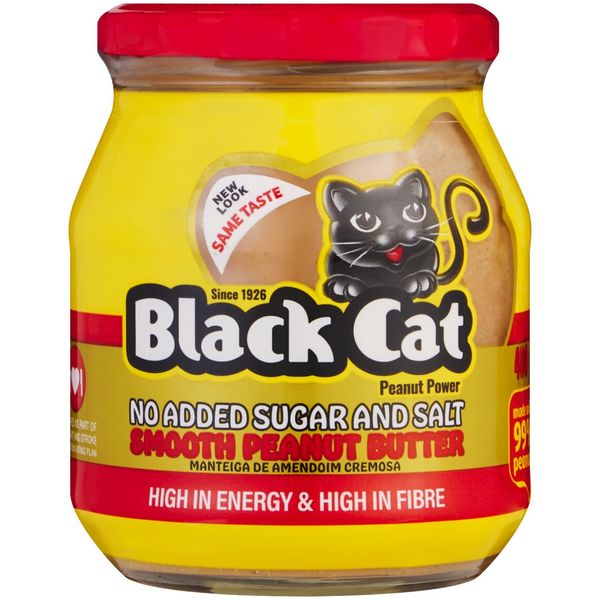 Photo of Black Cat No Added Sugar and Salt Smooth Peanut Butter 400 g