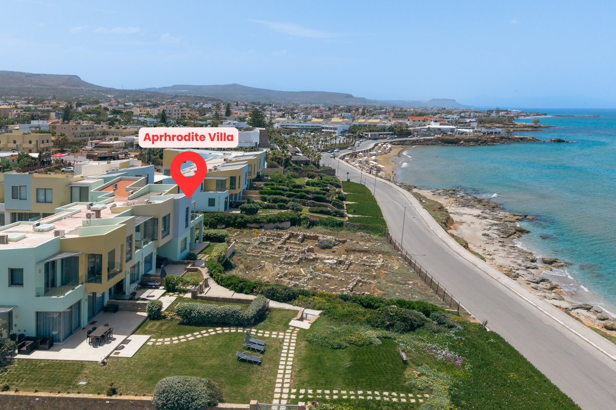 Aphrodite beachfront villa – on the Waves