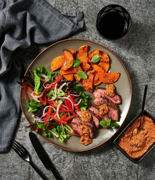 Photo of Sirloin & Roasted Red Pepper Tapenade