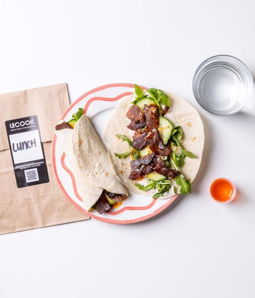 Photo of Biltong & Cream Cheese Wraps