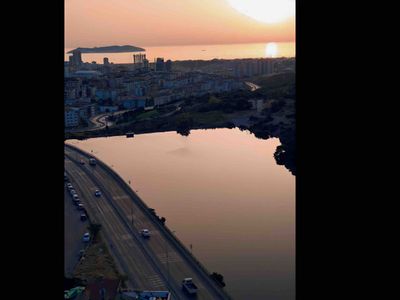 Sea, lake and forest views