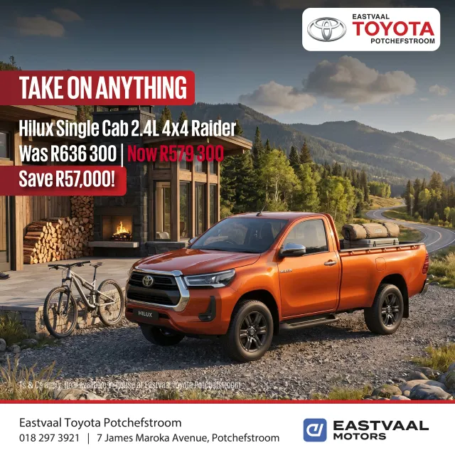 Hilux Single Cab 2.4L 4×4 Raider