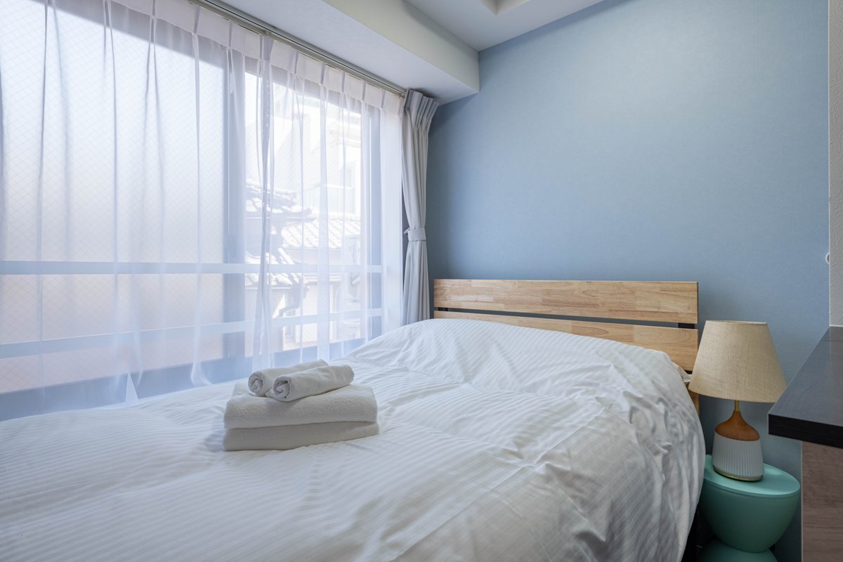 NEW/新築/2階/新宿/神楽坂/駅徒歩2分/2寝室/2バスルーム/2トイレ/最大3名/EV無し/B