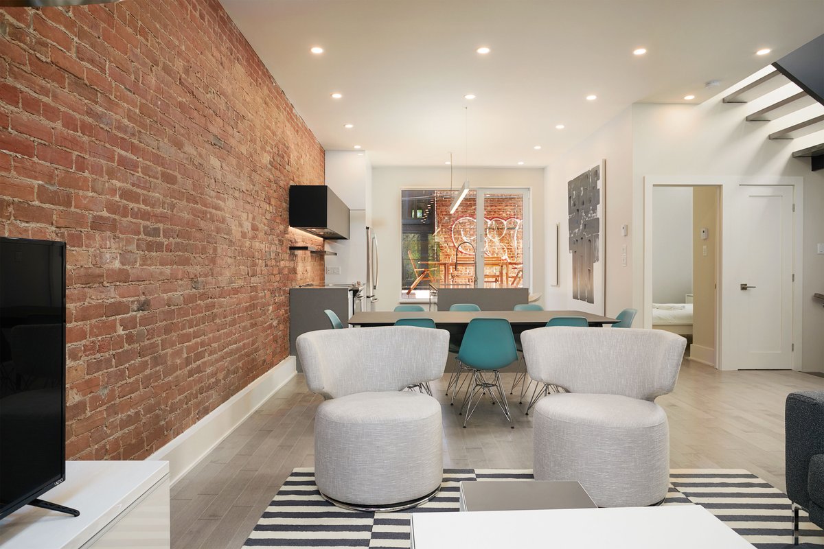 Completely redone 6 bedroom + 2 bath apartment