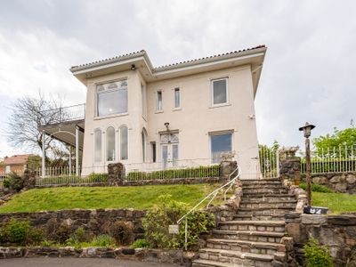Private NYC castle on the hill with amazing views.