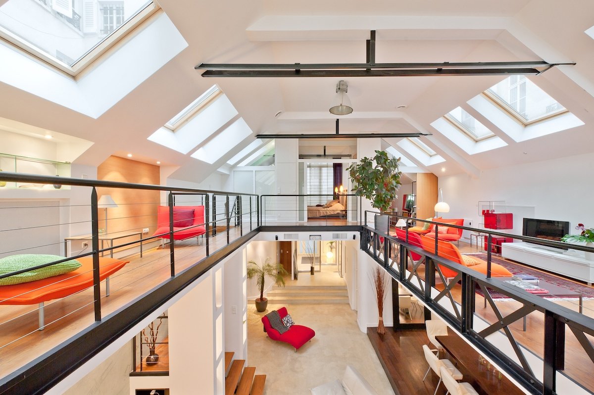 Unique Loft: Eiffel Architecture, Central Paris