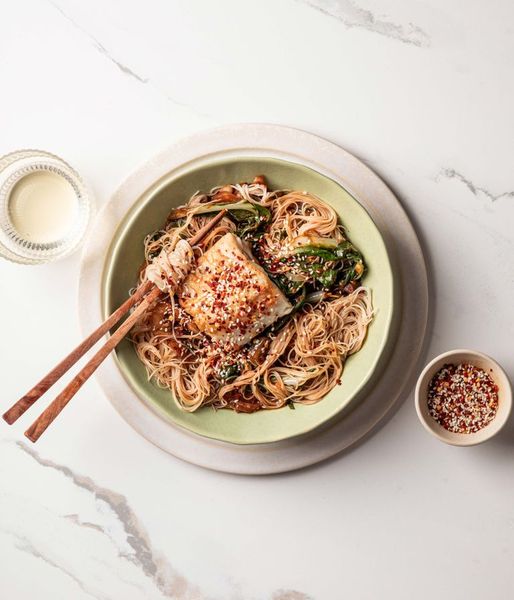 Photo of Soy-sesame Hake Noodles