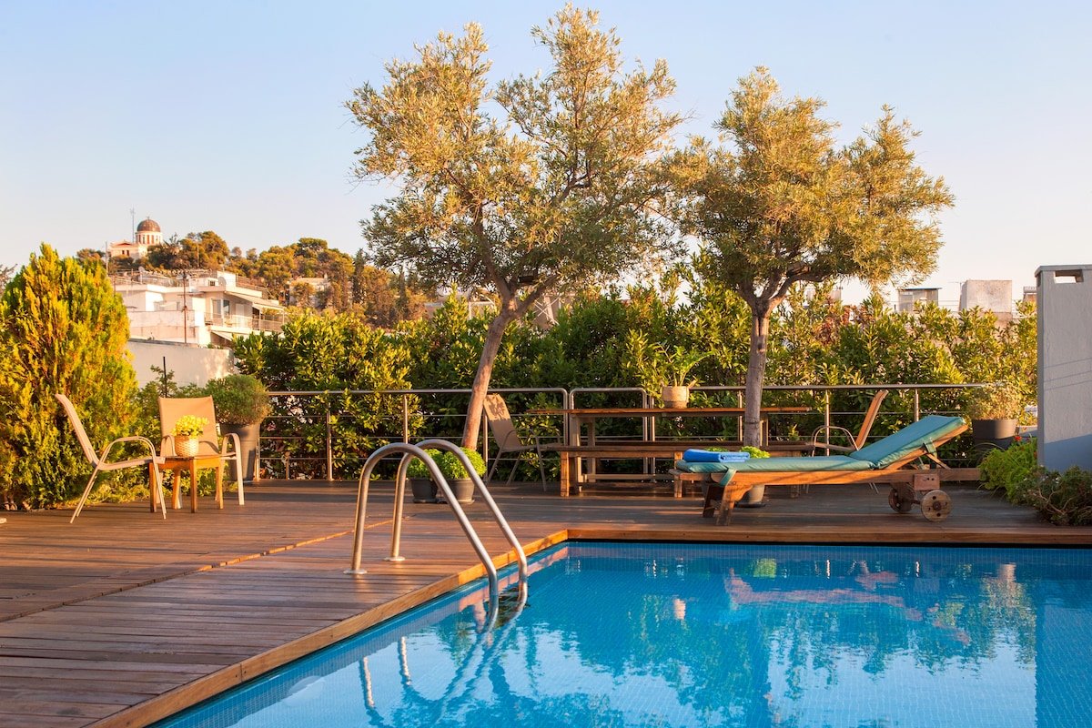 Penthouse Heated Pool/AcropolisView/Ideal Location gallery image 5