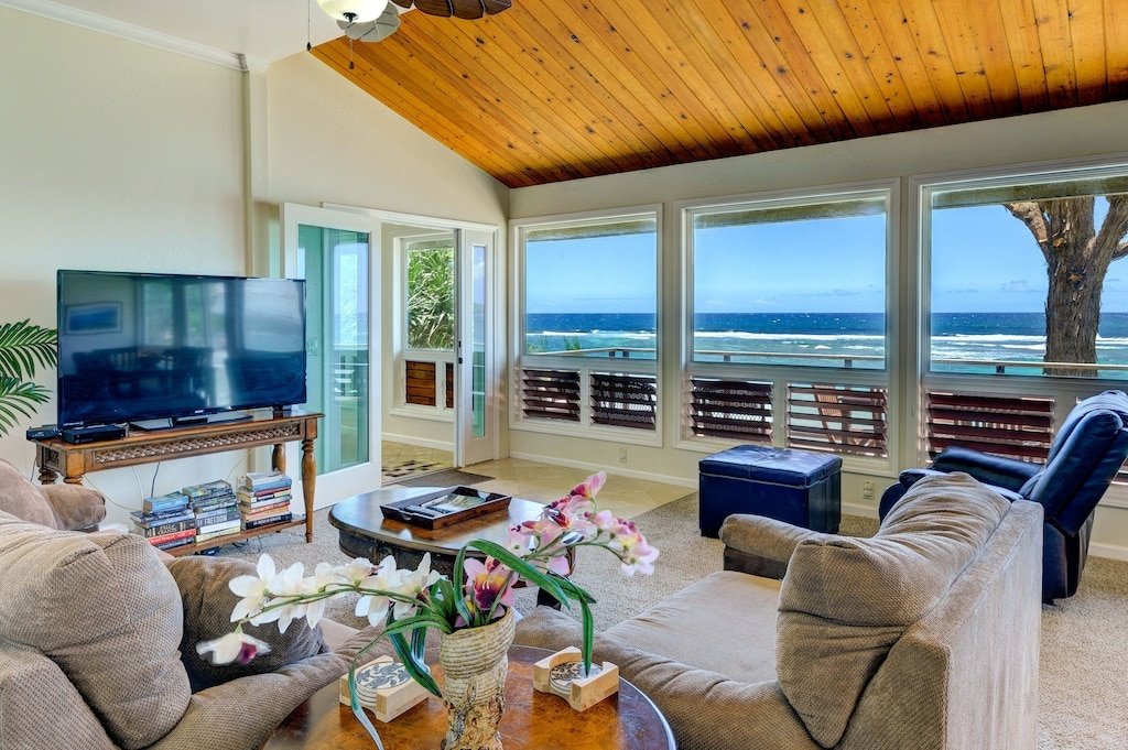 Haena beachfront with panoramic views TVR # 5134 gallery image 3