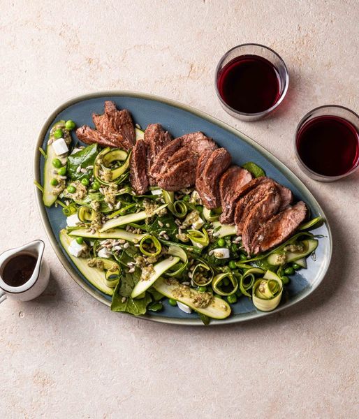 Photo of Chimichurri Baby Marrow Salad & Ostrich