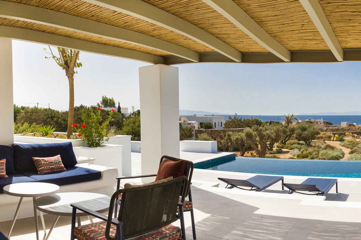 Eleonas Paros Villas, OIKIA, private pool & tennis