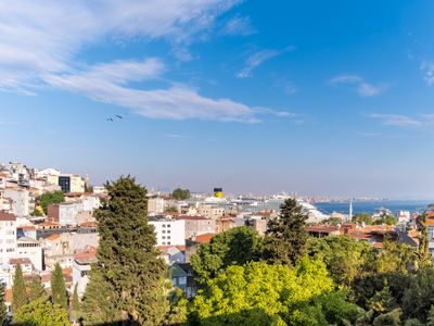 Venedik Sarayına Komşu asansörlü Deniz manzaralı.