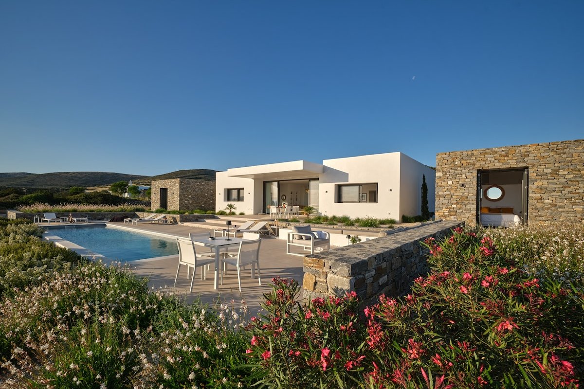 Villa Andreas design vue époustouflante Naoussa gallery image 2