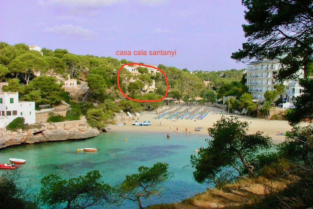 CASA CALA SANTAYI , ACCESO PRIVADO A LA PLAYA