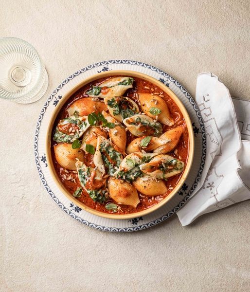 Photo of Dreamy Spinach-stuffed Pasta Shells