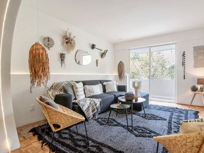Tribal Bohemian Top Floor with balcony in Condesa