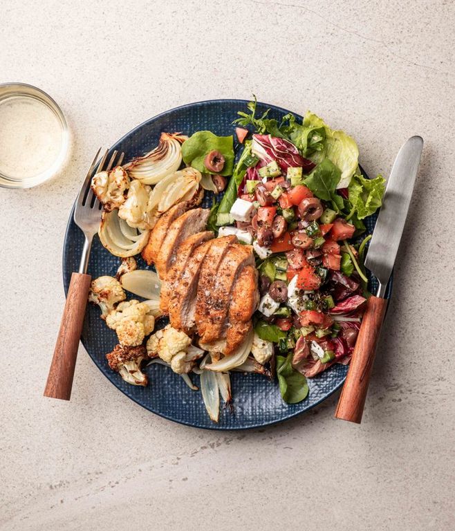 Photo of Greek Chicken & Cauliflower Bowl