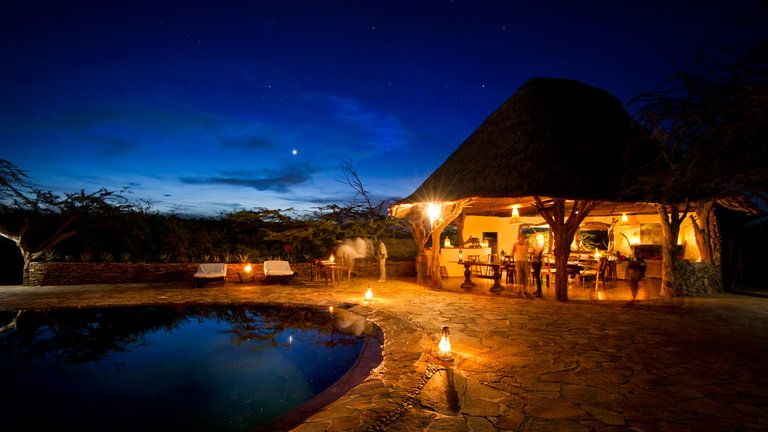 El Karama Lodge Kenya's first ever natural swimming pool - perfect for families