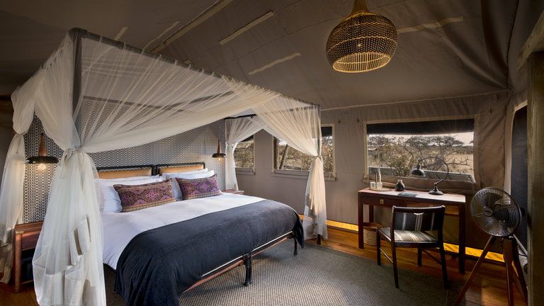 African Bush Camps Somalisa Expeditions Luxury Tents