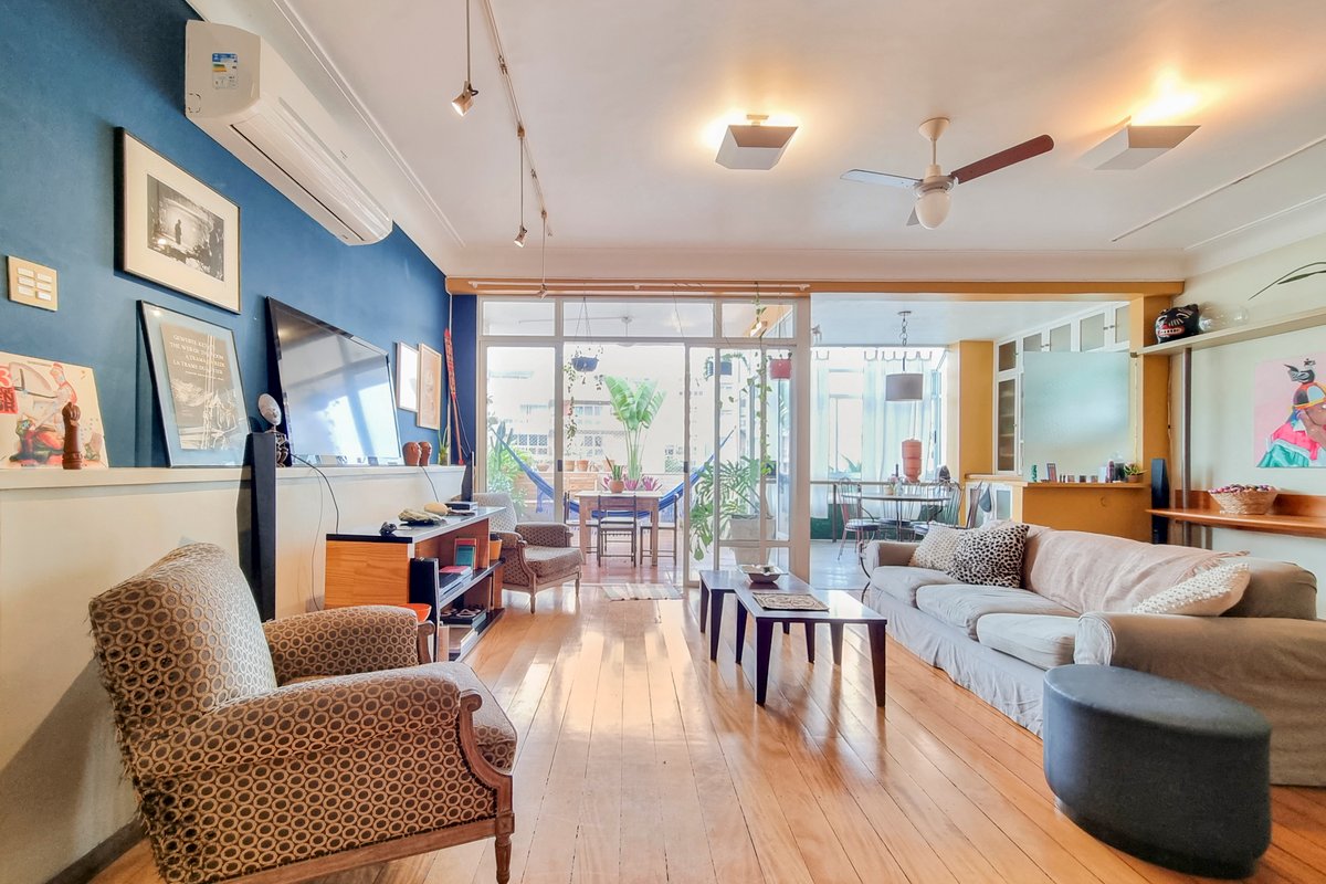 Cobertura com piscina no Leblon