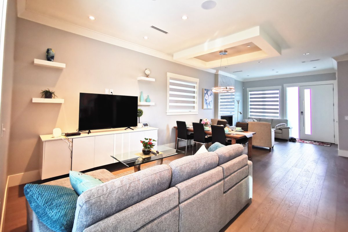 Luxury brand-new 4 bedrooms with 3 full bathrooms