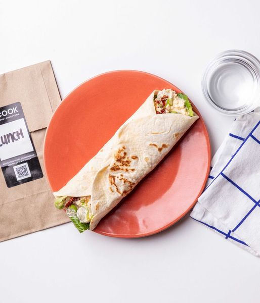 Photo of Smashed Chickpea Wrap